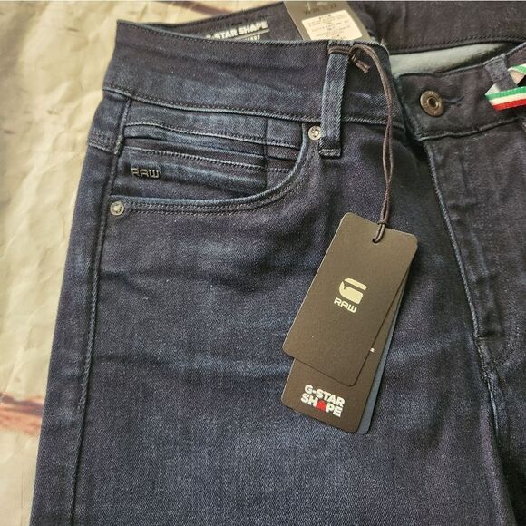 G-Star Shape High Super Skinny Jeans Size 30 NWT - Picture 6 of 8